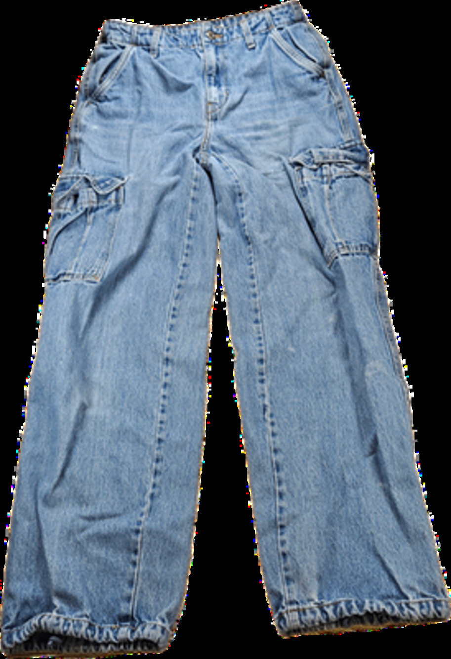 Levi's '94 Baggy Cargo Pants Women's Light Wash W25 L32 100% Cotton